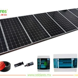 Sistema de 8 paneles solares a 110V