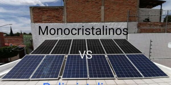 Diferencias entre paneles solares monocristalinas y policristalinas