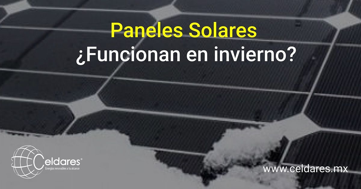 Los paneles solares funcionan en invierno o sin sol?